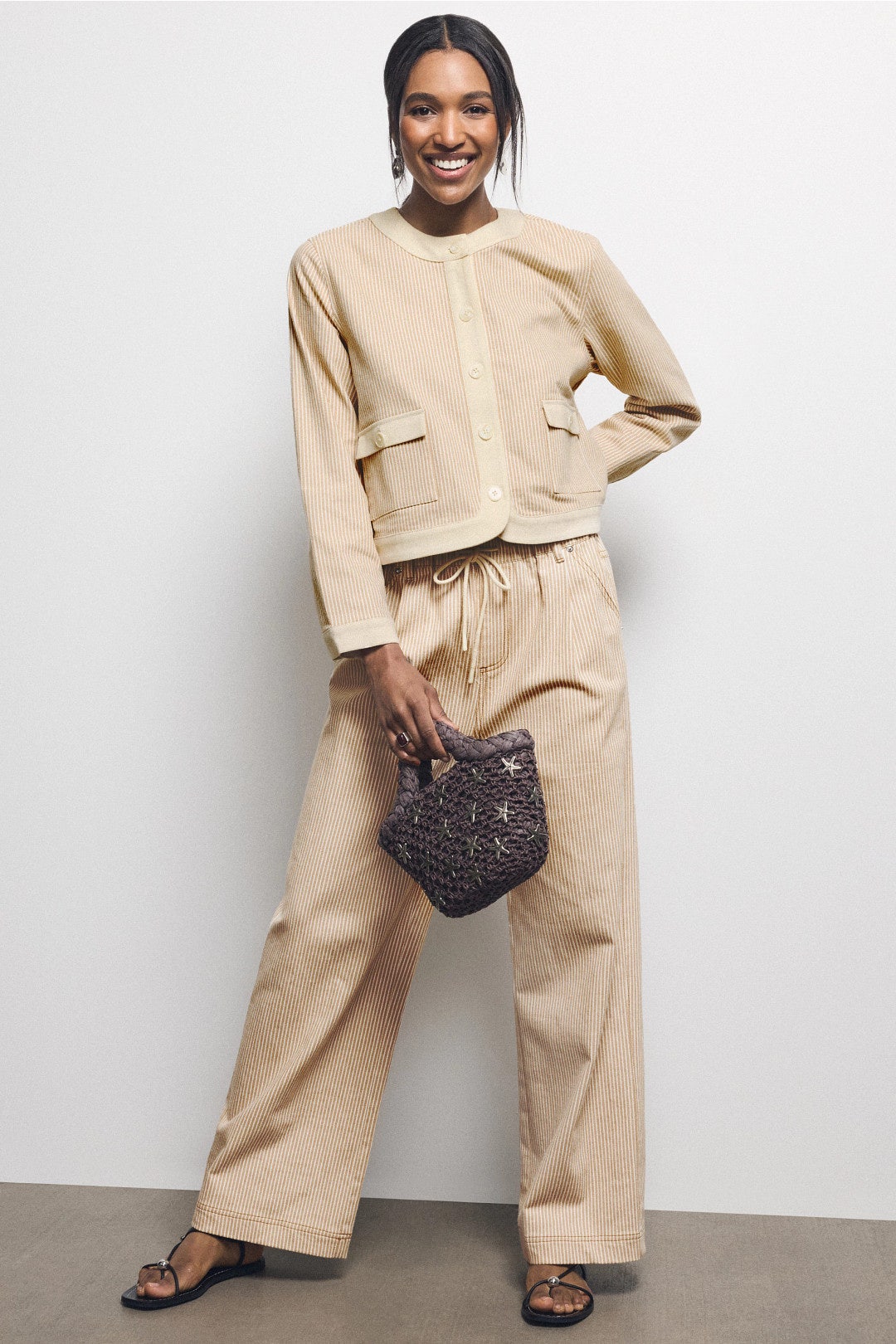 Blythe Drawstring Pants by Fifteen Twenty 3