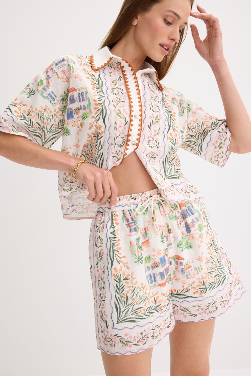 Alaia Linen Shorts by En Saison - Photo 3