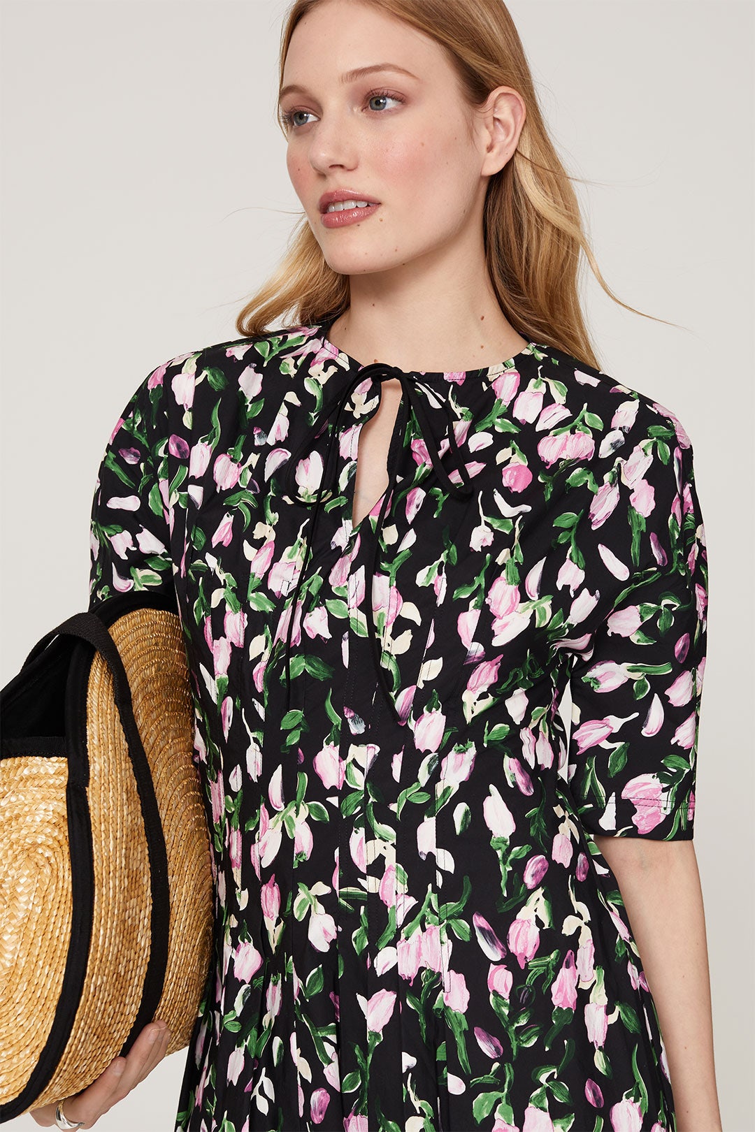 Black Printed Shirtdress by Marni 3