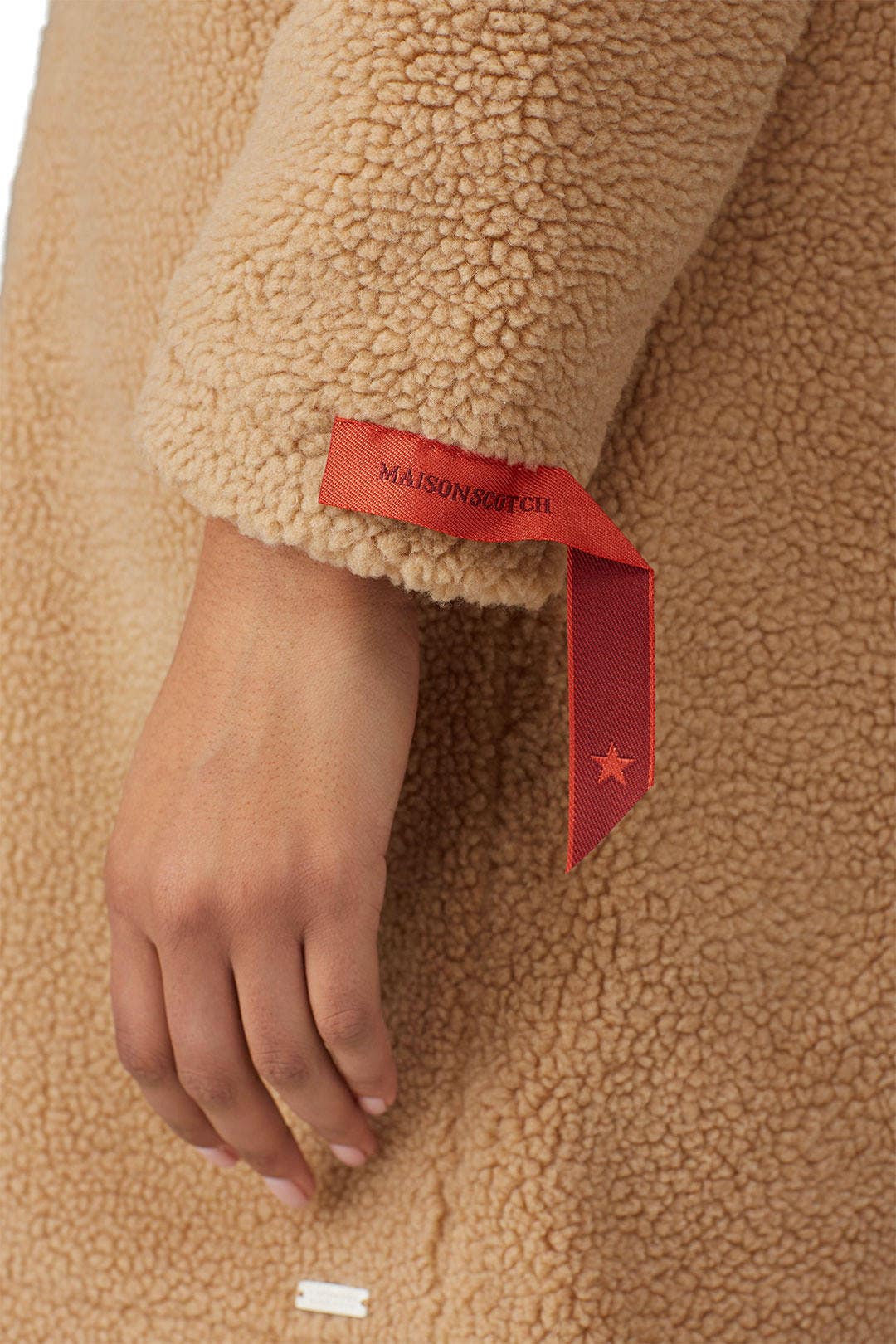 Sand Teddy Jacket by Scotch & Soda 3