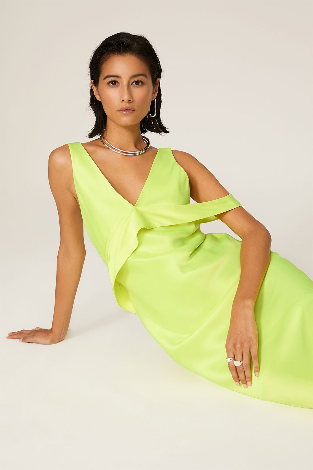 Ruffle Sash Gown by Helmut Lang 3