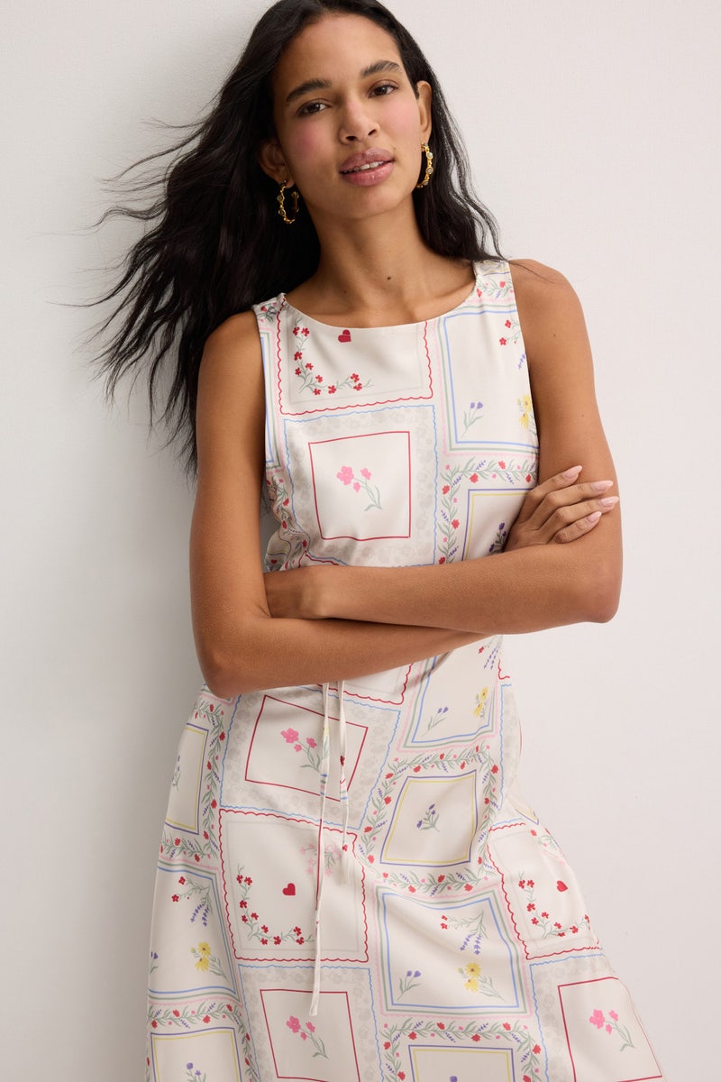 Boat Neck Slip Dress by WEWOREWHAT - Photo 3