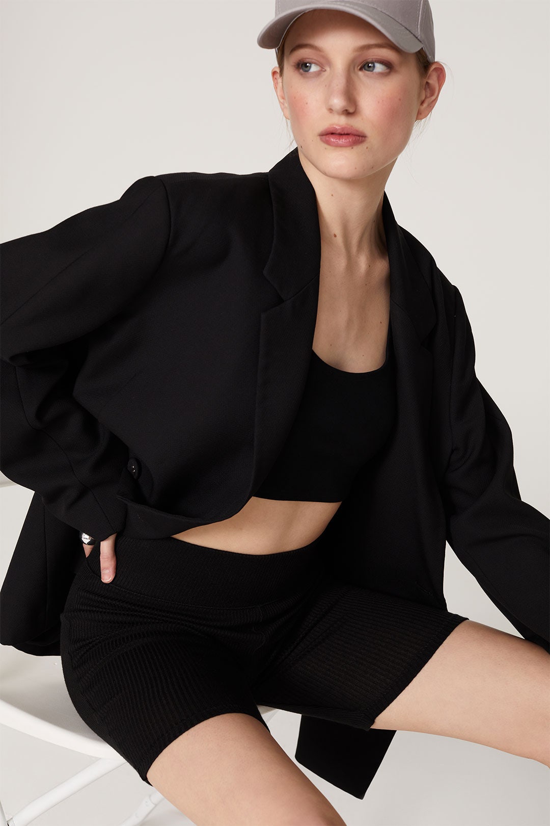 Knit Ribbed Bike Shorts by rag & bone JEAN 3