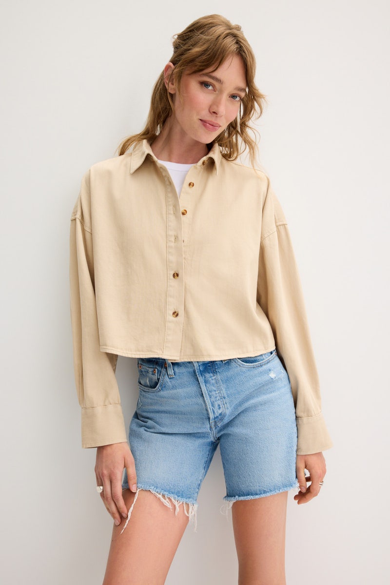 Cropped Ex-Boyfriend Shirt by Favorite Daughter - Photo 3