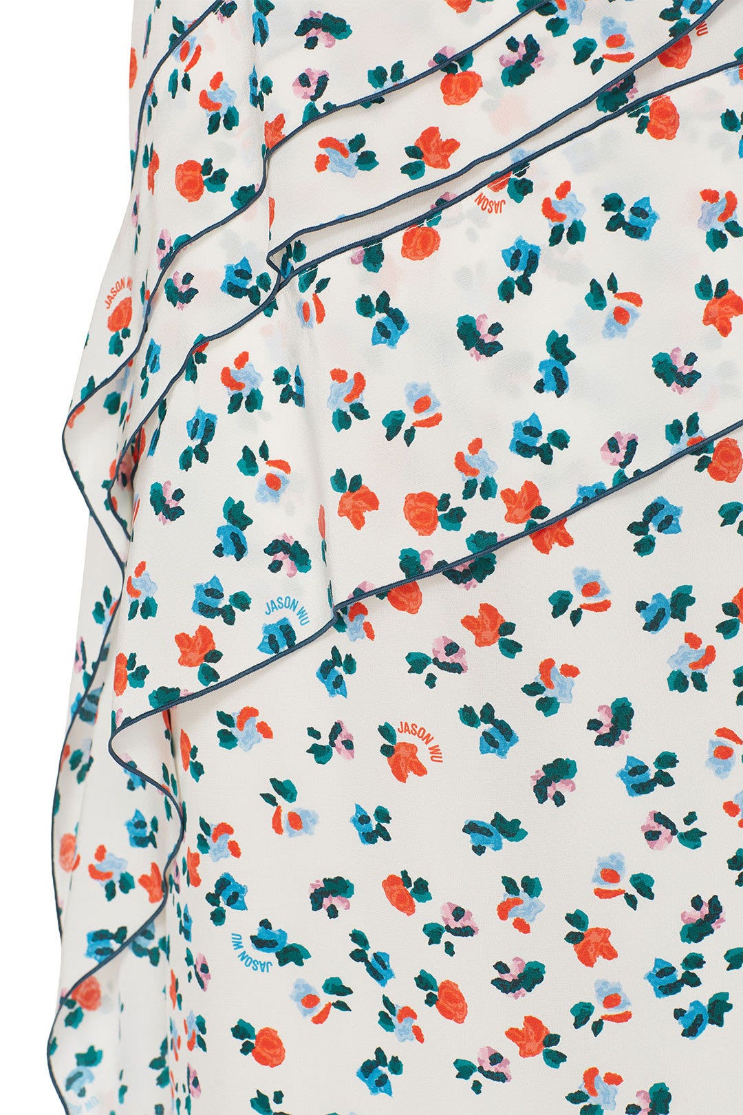 White Printed Dress by Jason Wu 3