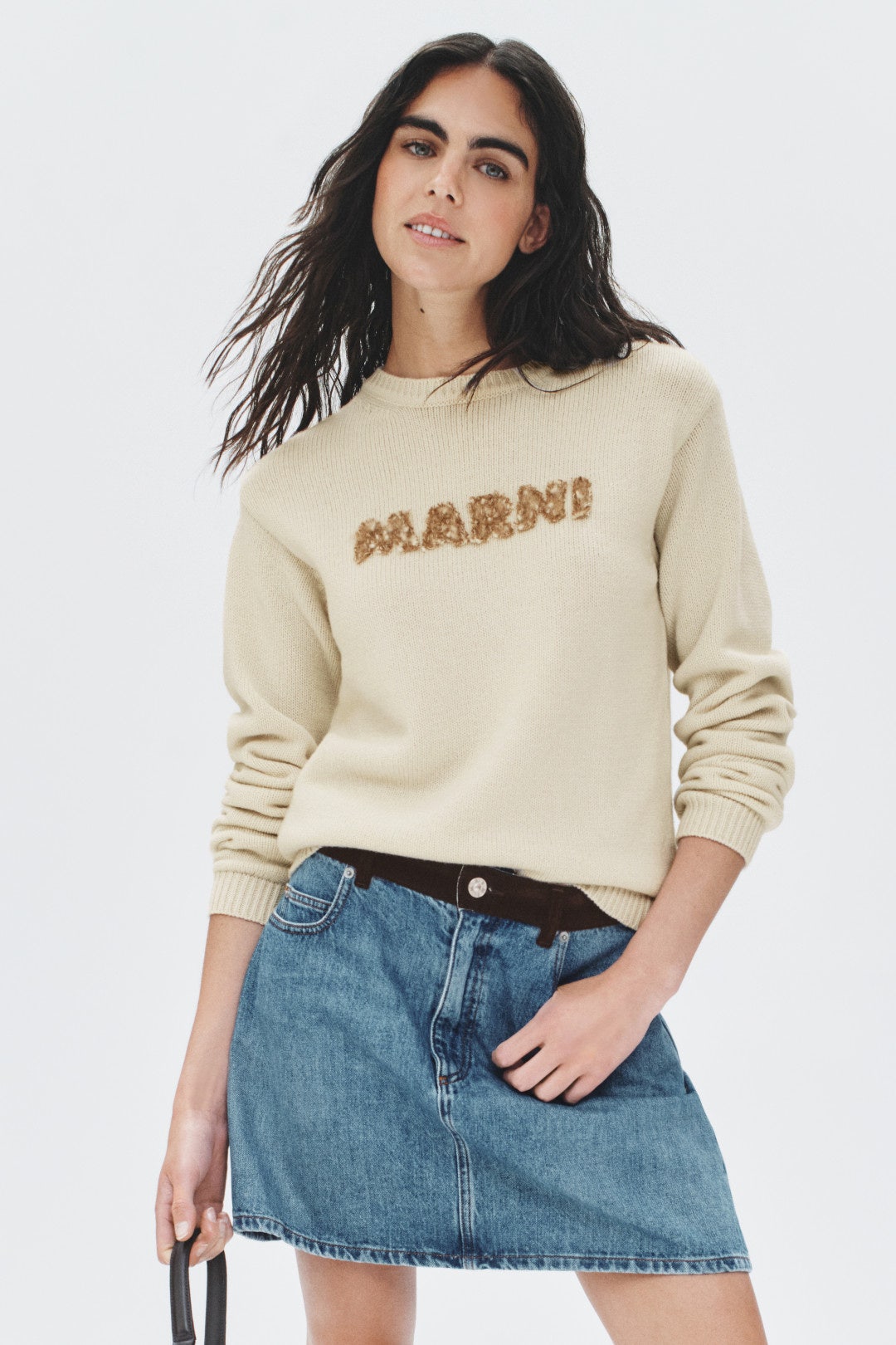 Denim Mini Skirt by Marni 3