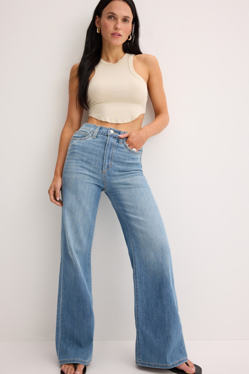 Mia Petite High Rise Wide Leg Jeans by Joe's Jeans - Photo 3