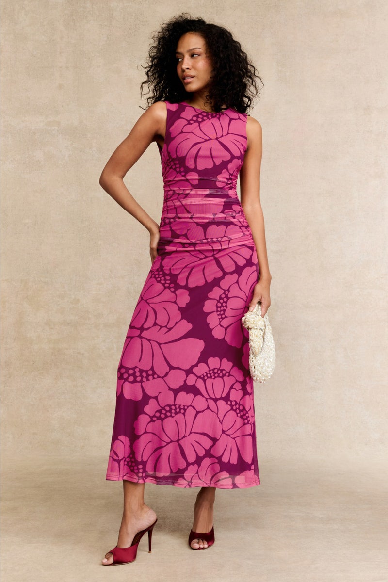 Persephone Mesh Midi Dress by MINKPINK - Photo 3