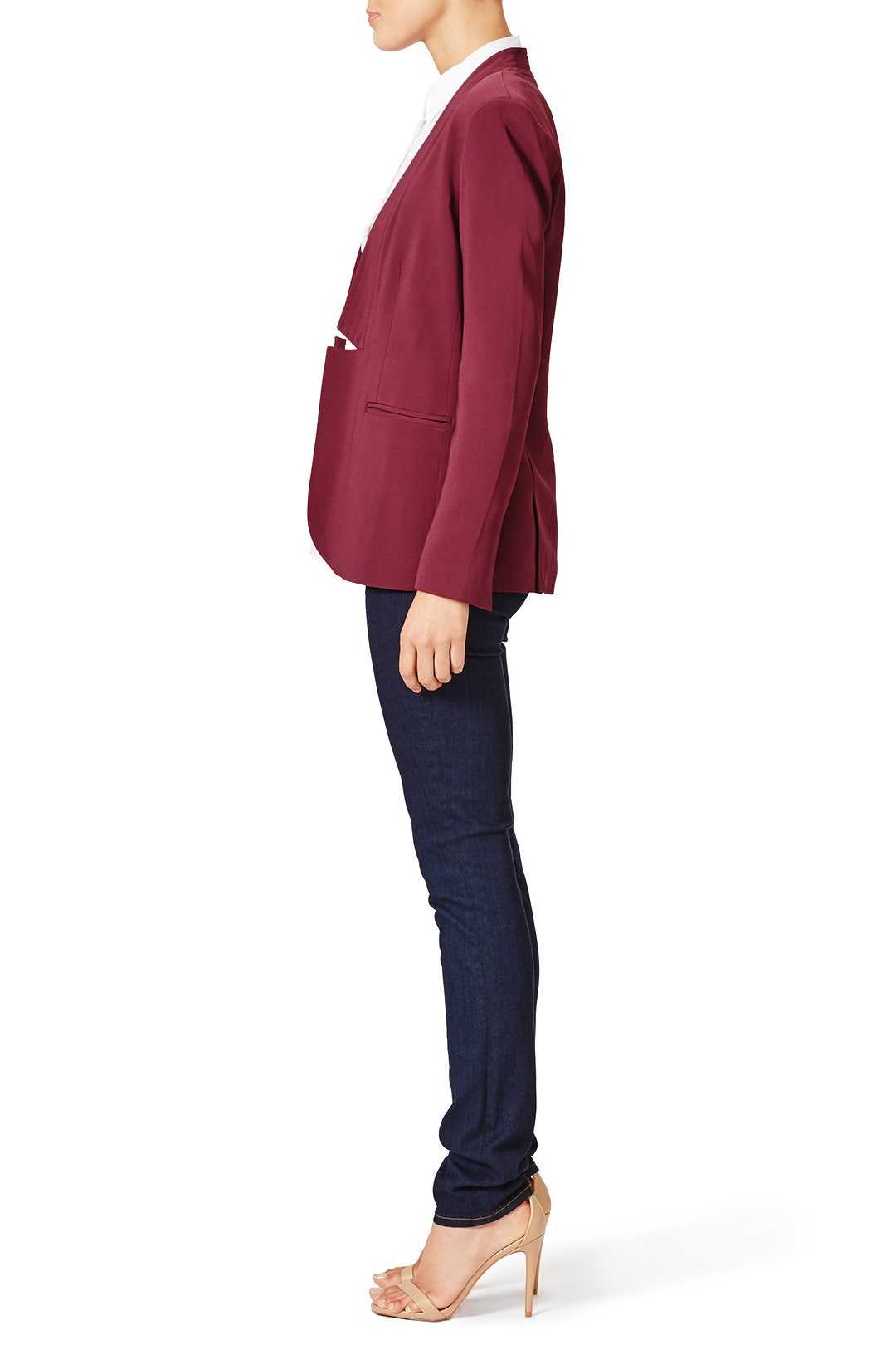 Refined Suiting Blazer by Rebecca Taylor NYC 2