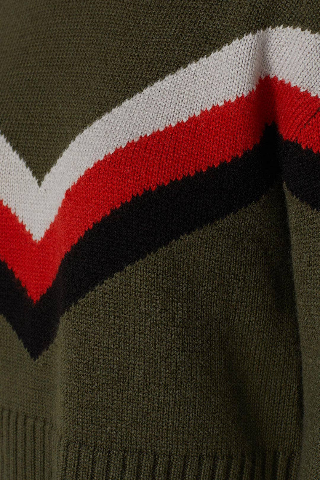 Olive Chevron Sweater by Marissa Webb x RTR 3
