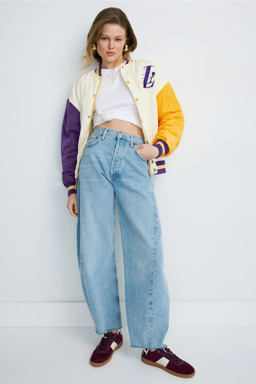 Lakers Bomber Jacket by Terez 3