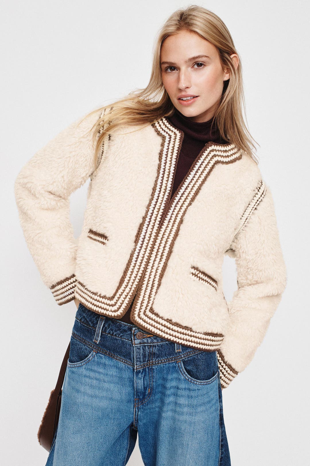 Faux Shearling Jacket by Sea NY x RTR | Rent the Runway