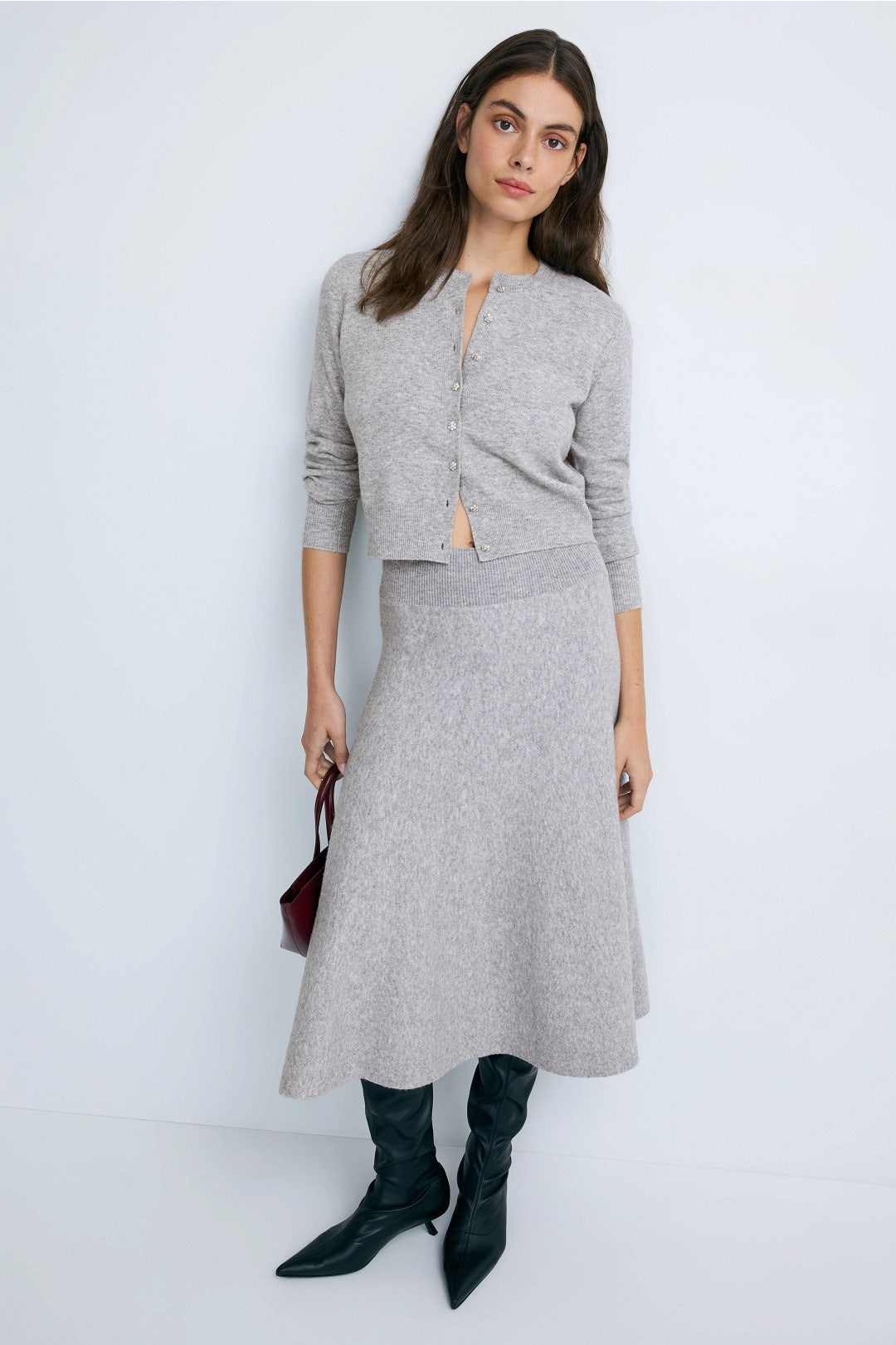 Brushed Knit Circle Skirt by Adam Lippes x RTR 3