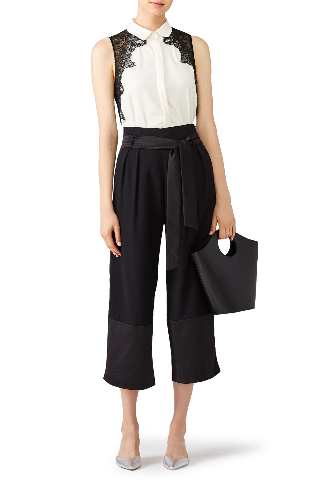 Ivory Vera Lace Shirt by Cooper & Ella 3