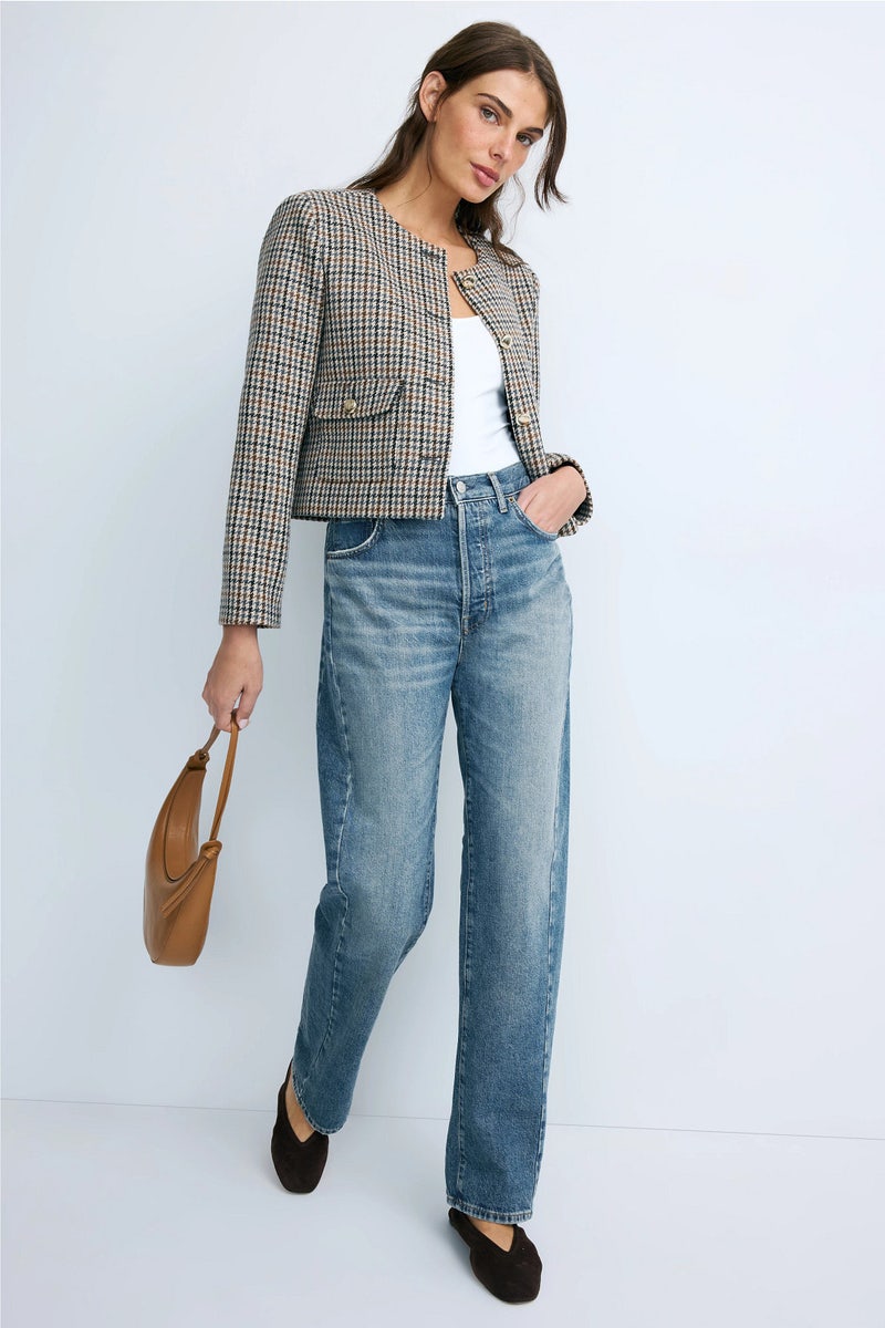 Medium Wash Pierced Barrel Jeans by Madewell - Photo 3