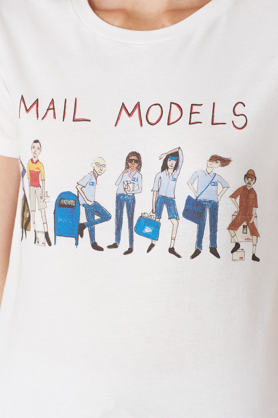 Mail Models T-Shirt by Unfortunate Portrait 3