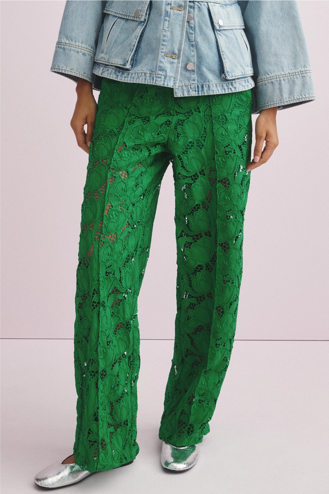 Elin Guipure Lace Pants by AKNVAS 3