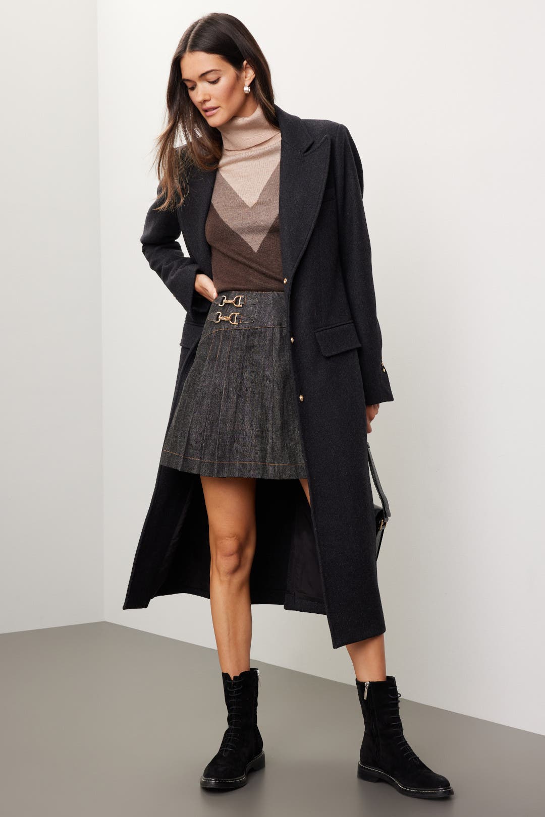 Pleated Mini Skirt by Esteban Cortazar x RTR | Rent the Runway