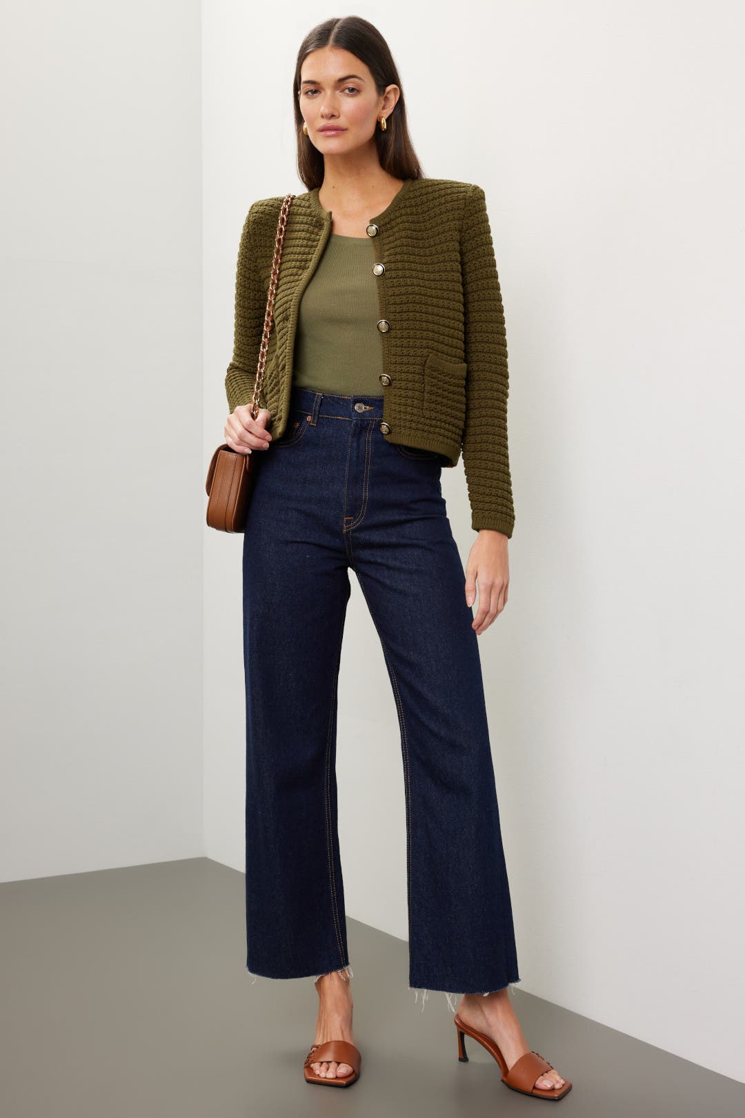 Gaspard Cardigan by ba&sh | Rent the Runway