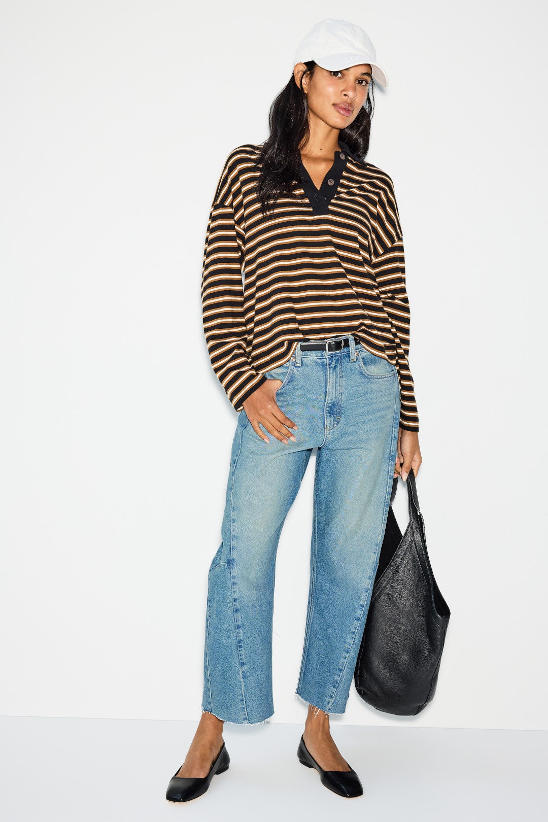 Light Indigo Rider Low Slung Barrel Jeans by LEE 3