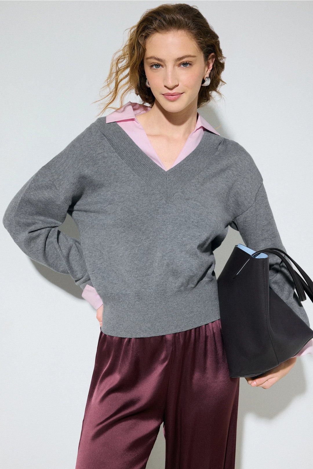 Mixed Media Sweater by NAADAM 3