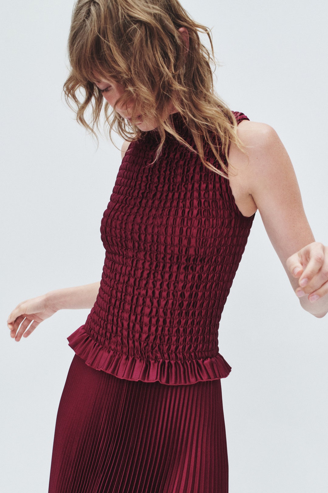 Bowery Smocked Gown by L'IDÉE 3