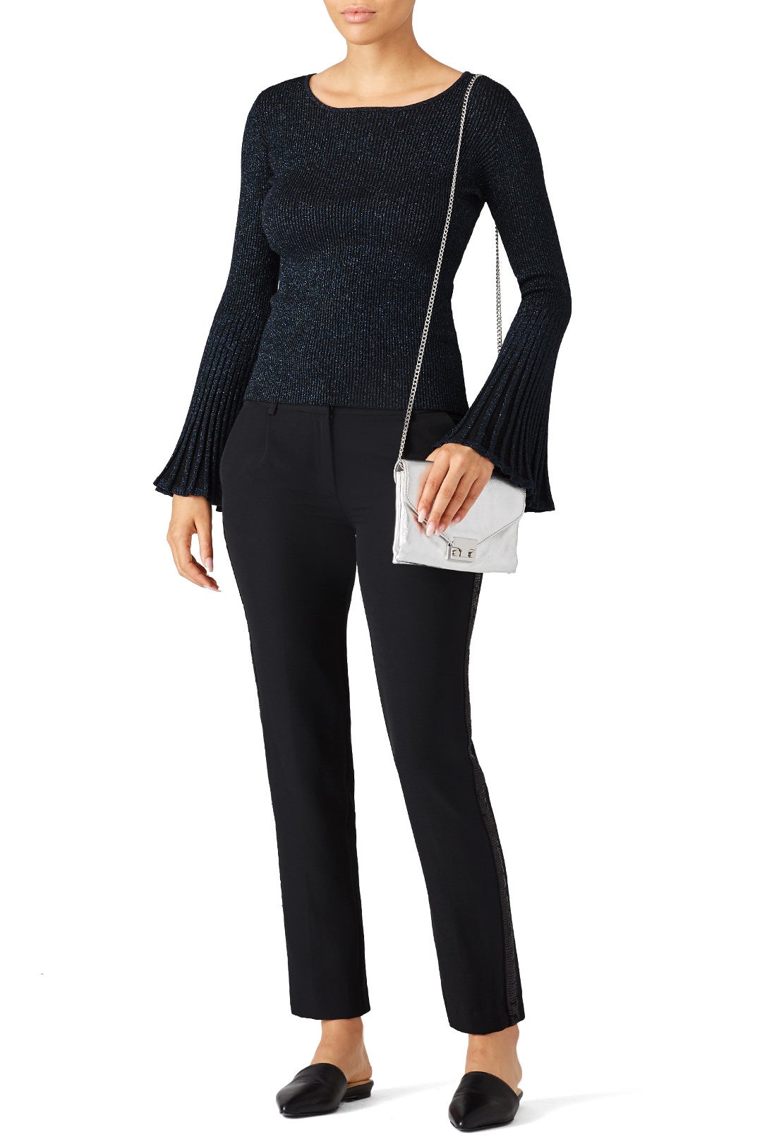 Navy Bella Sweater by Milly 3