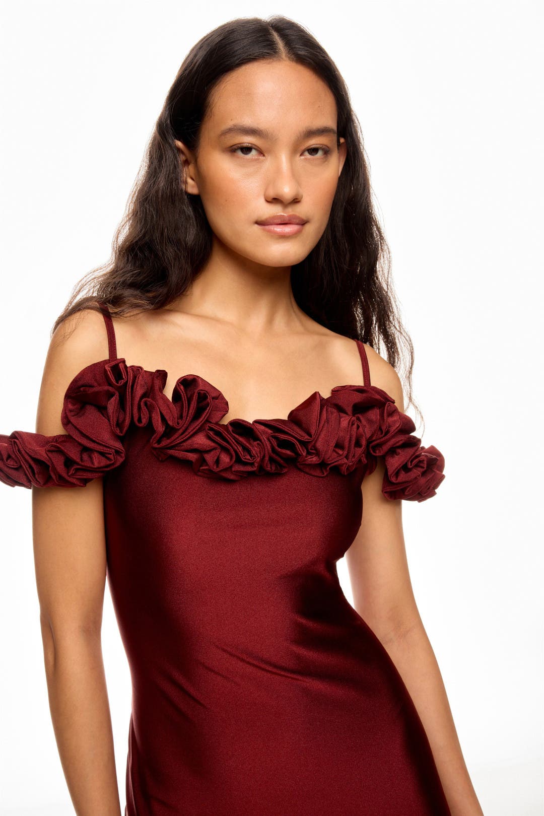 ワンピース Coperni DRESS (COPR213F5021) Asymmetric Flower Gown – Coperni