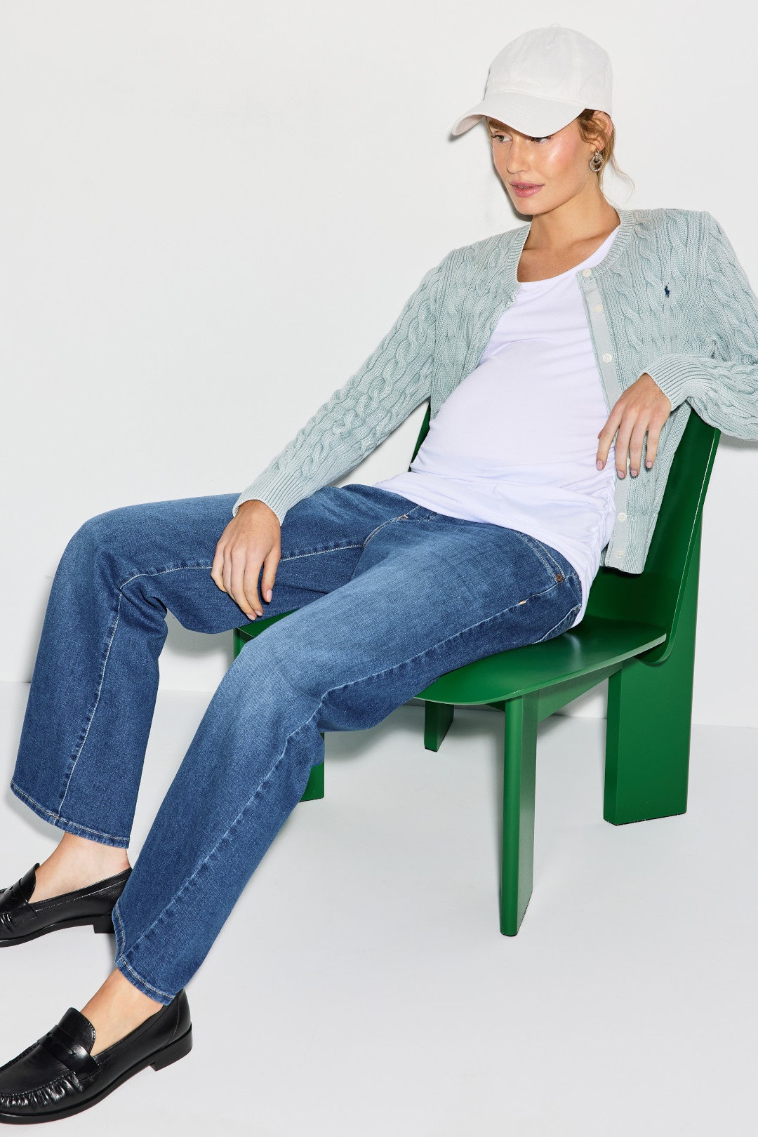 Maternity Dad Jeans by PIETRO BRUNELLI MATERNITY 3