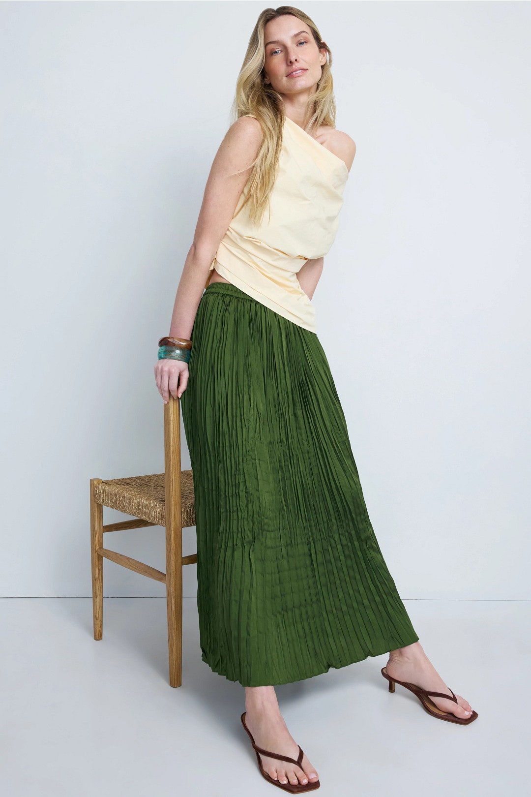 Micro Pleat Skirt by Scotch & Soda 3