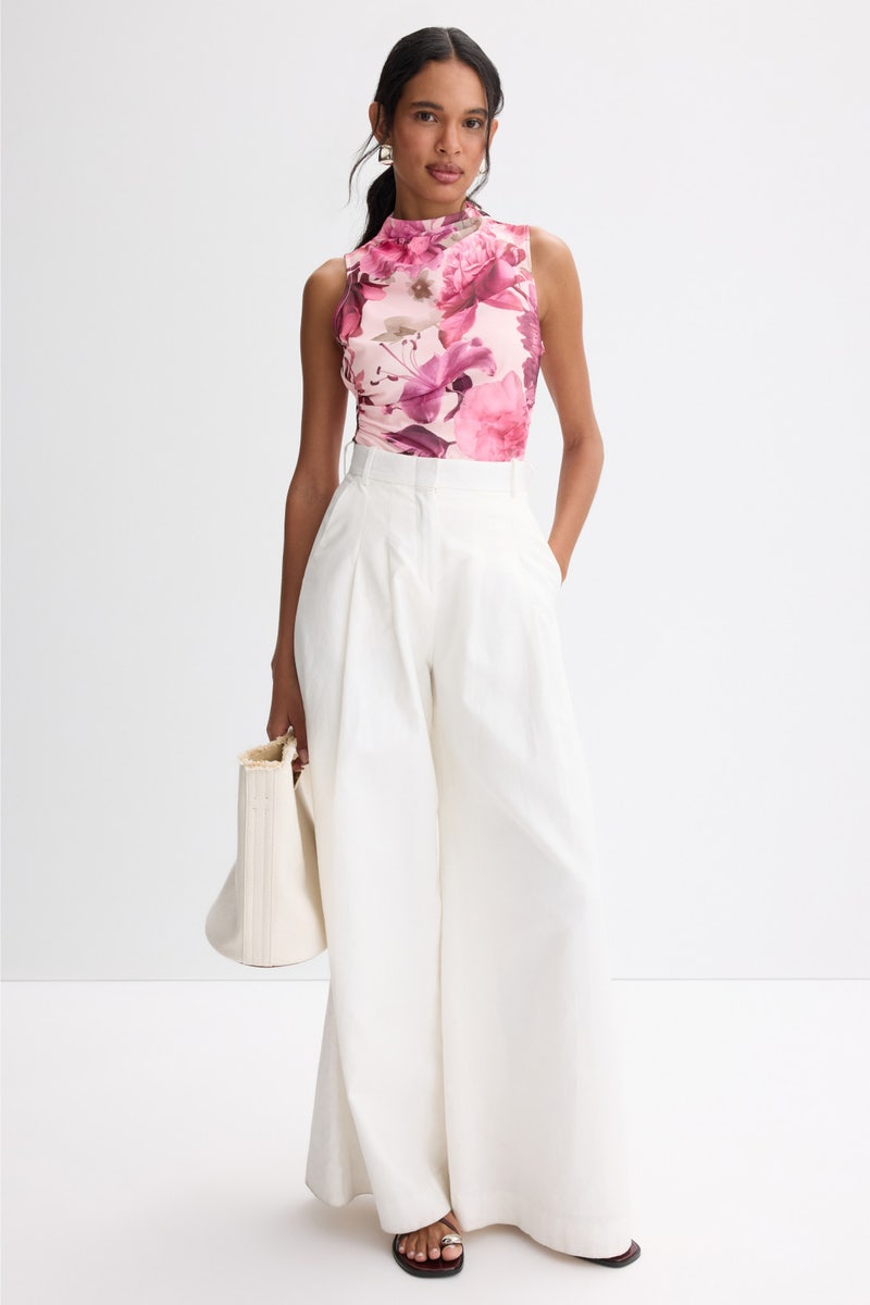 Sleeveless Mesh Top by Ted Baker London - Photo 3