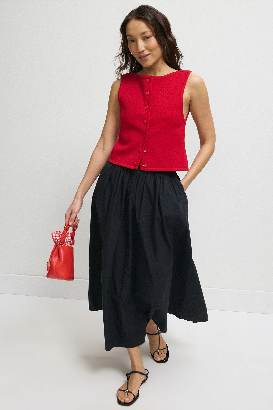 Charlie Midi Skirt by Alex Mill 3