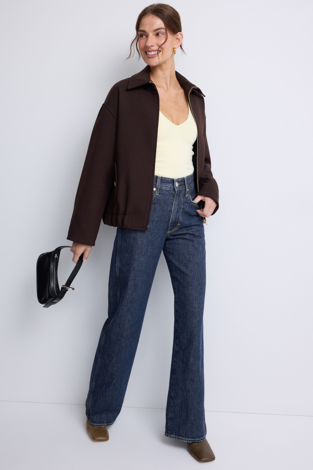Frida High Rise Wide Leg Jeans by AMO 3