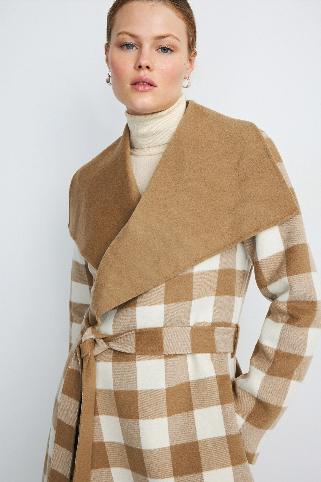 Mai Wool Wrap Coat by Mackage 3