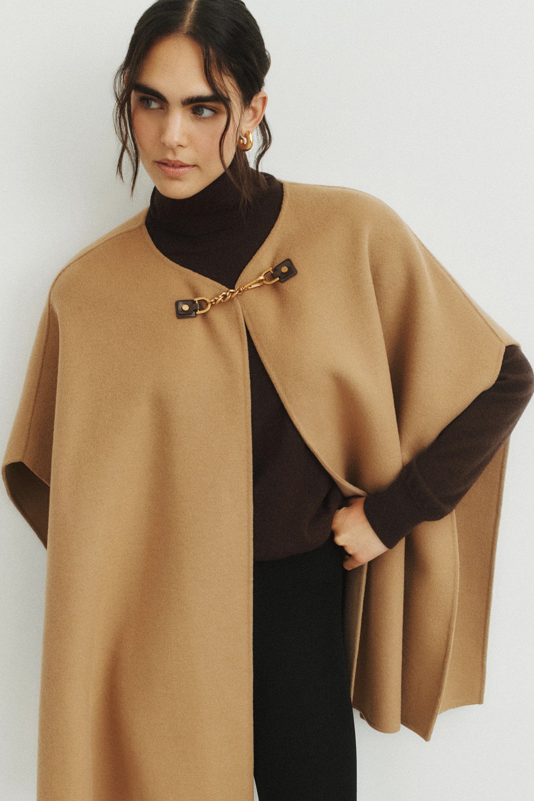 Double Faced Wool Cape by MICHAEL KORS 3