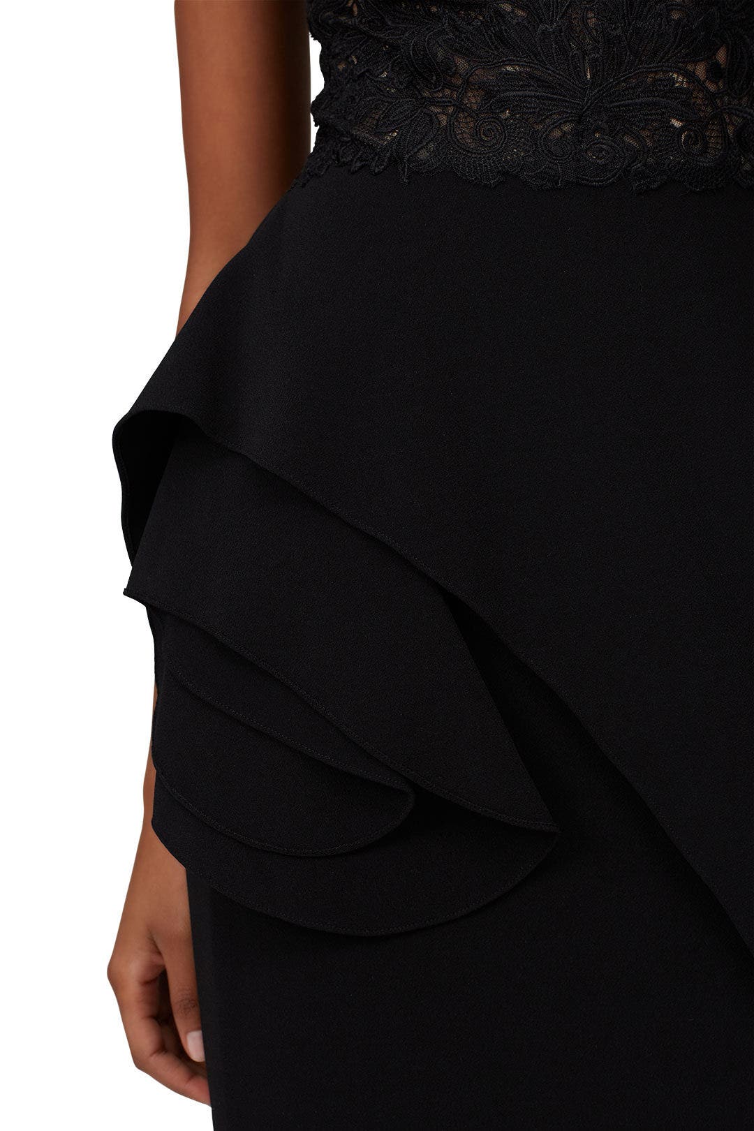 Laced Sweetheart Gown by Badgley Mischka 3