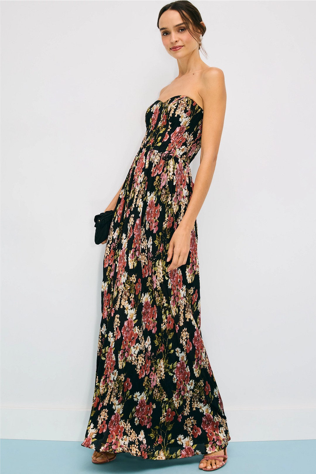 Aurdina Plisse Gown by Dress The Population 3