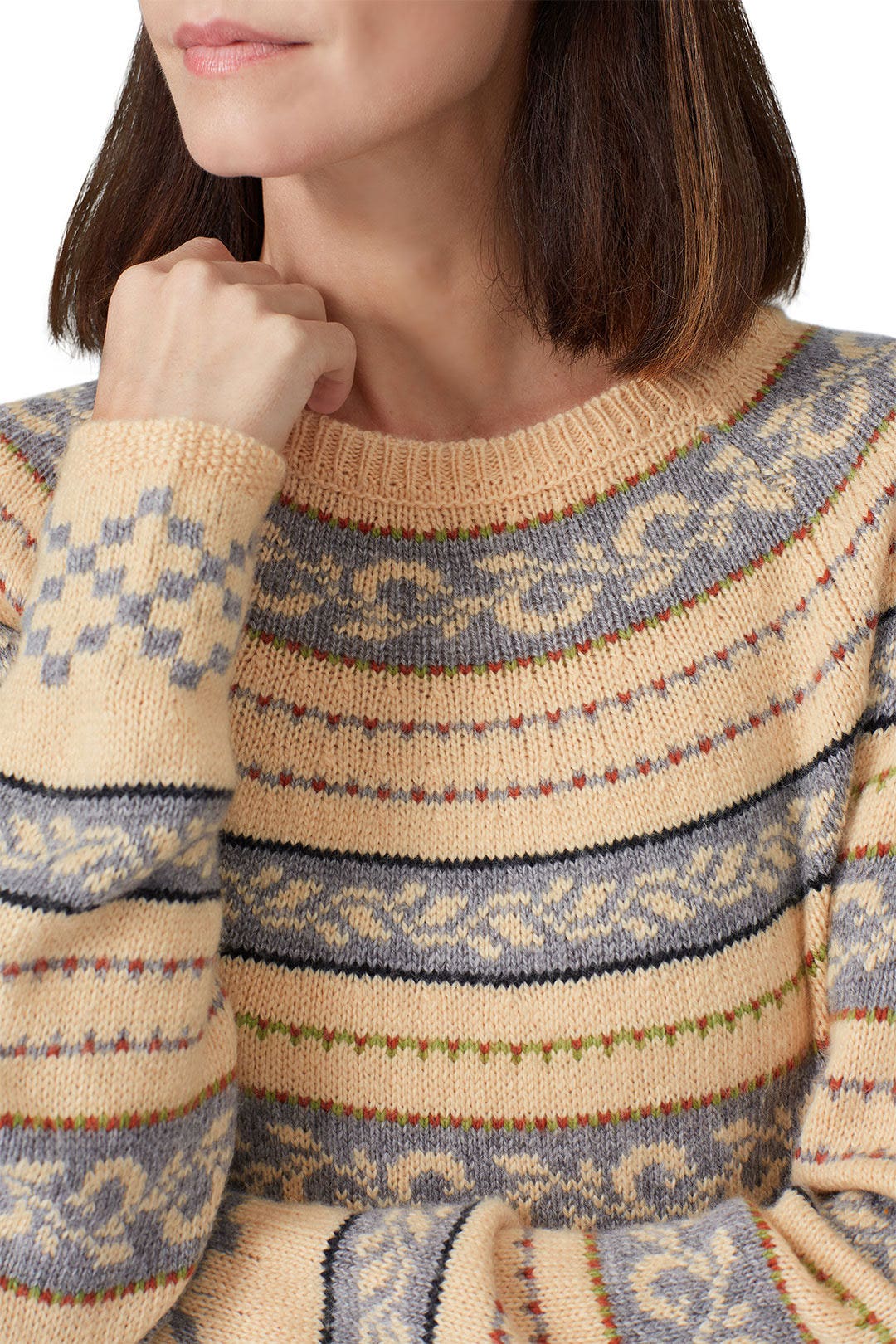 Novelty Stripe Sweater by Sweet Baby Jamie 3