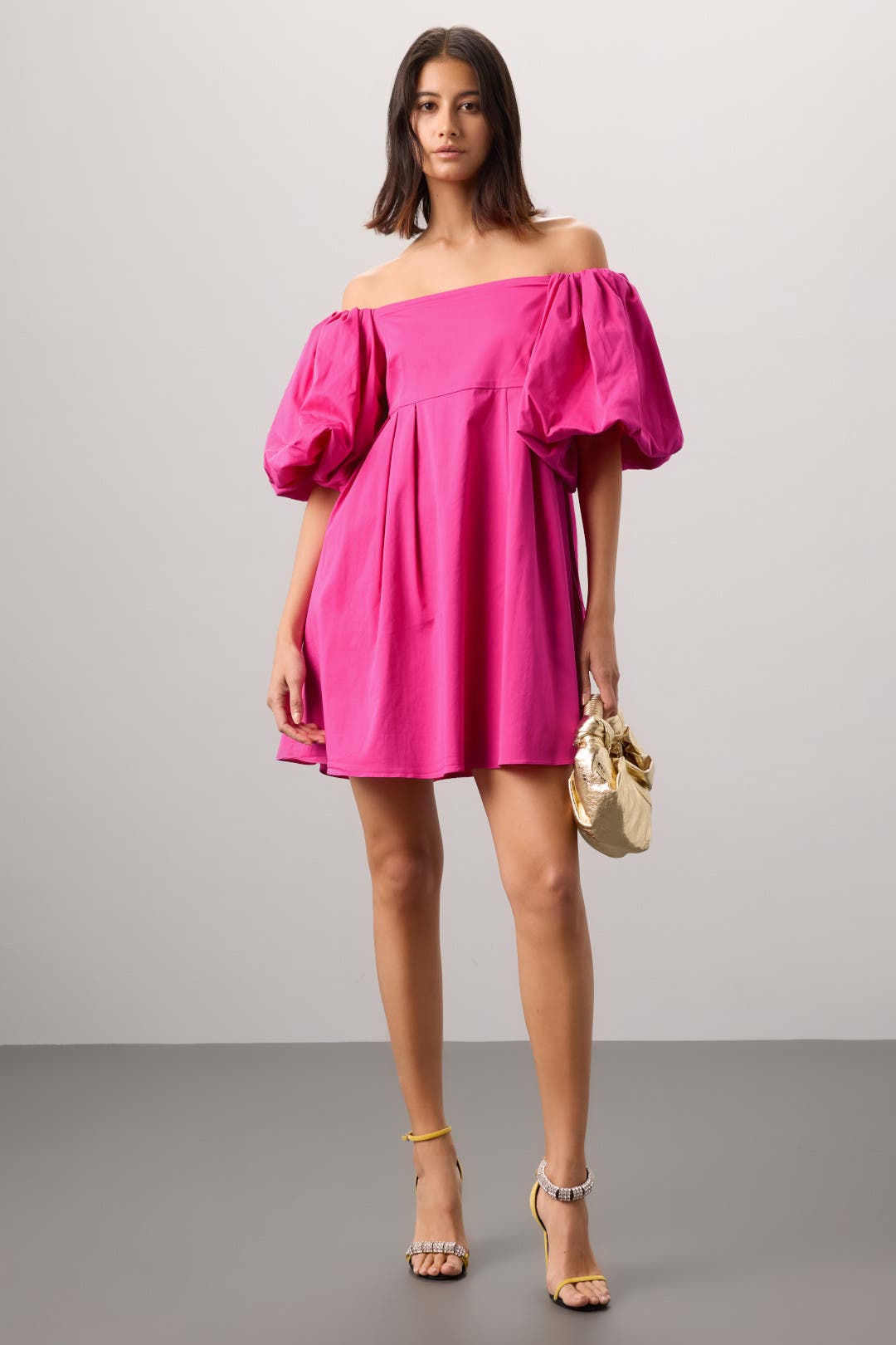 Pink Puff Sleeve Dress by Peter Som x RTR | Rent the Runway