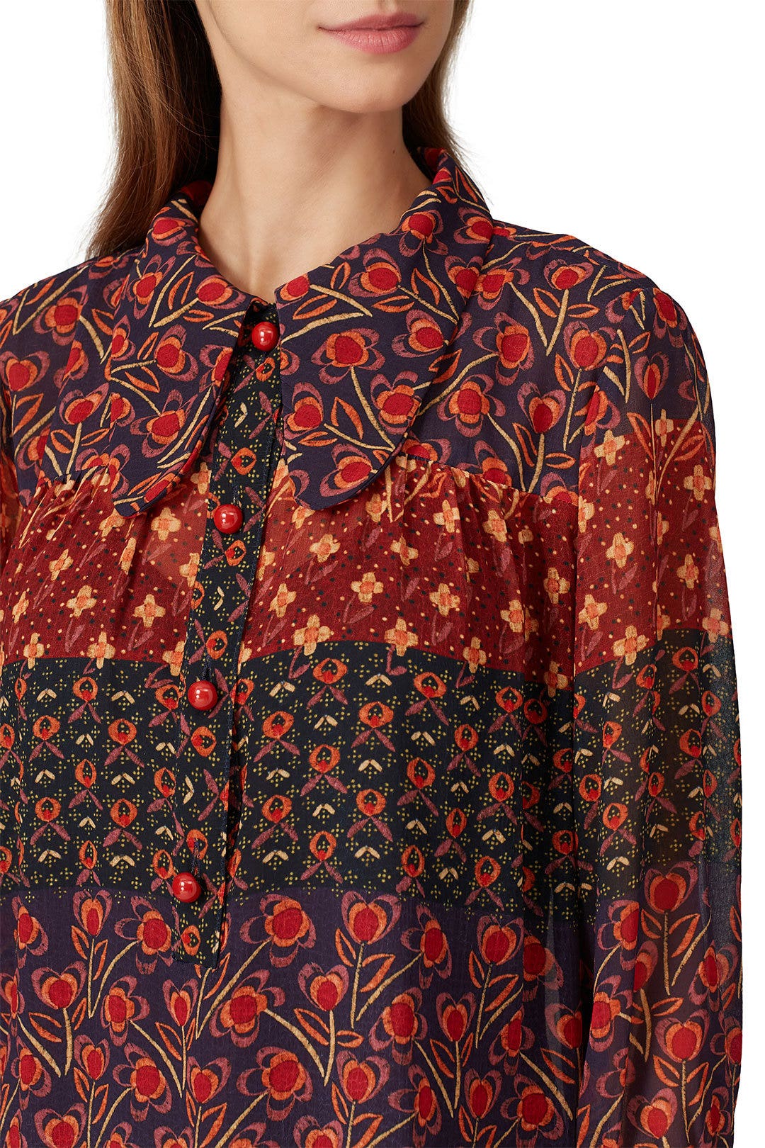 Patchwork Petals Dress by Anna Sui 3