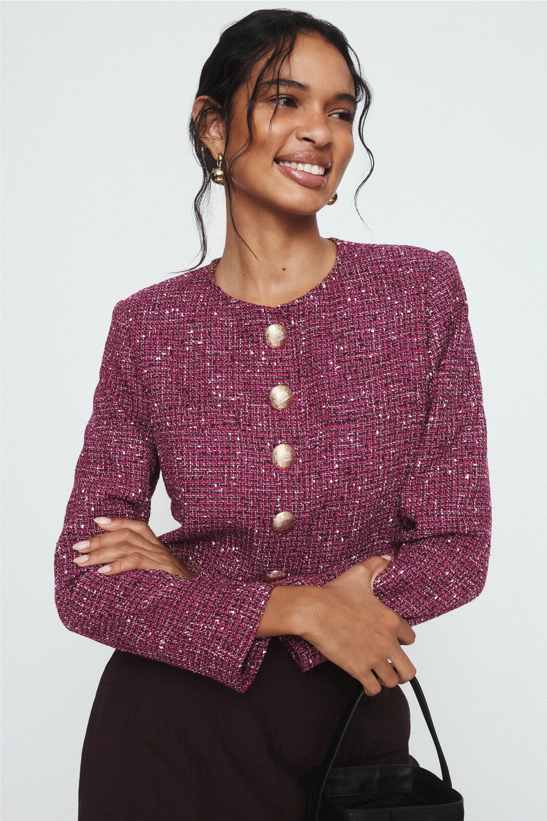 Juliette Tweed Jacket by Derek Lam 10 Crosby 3