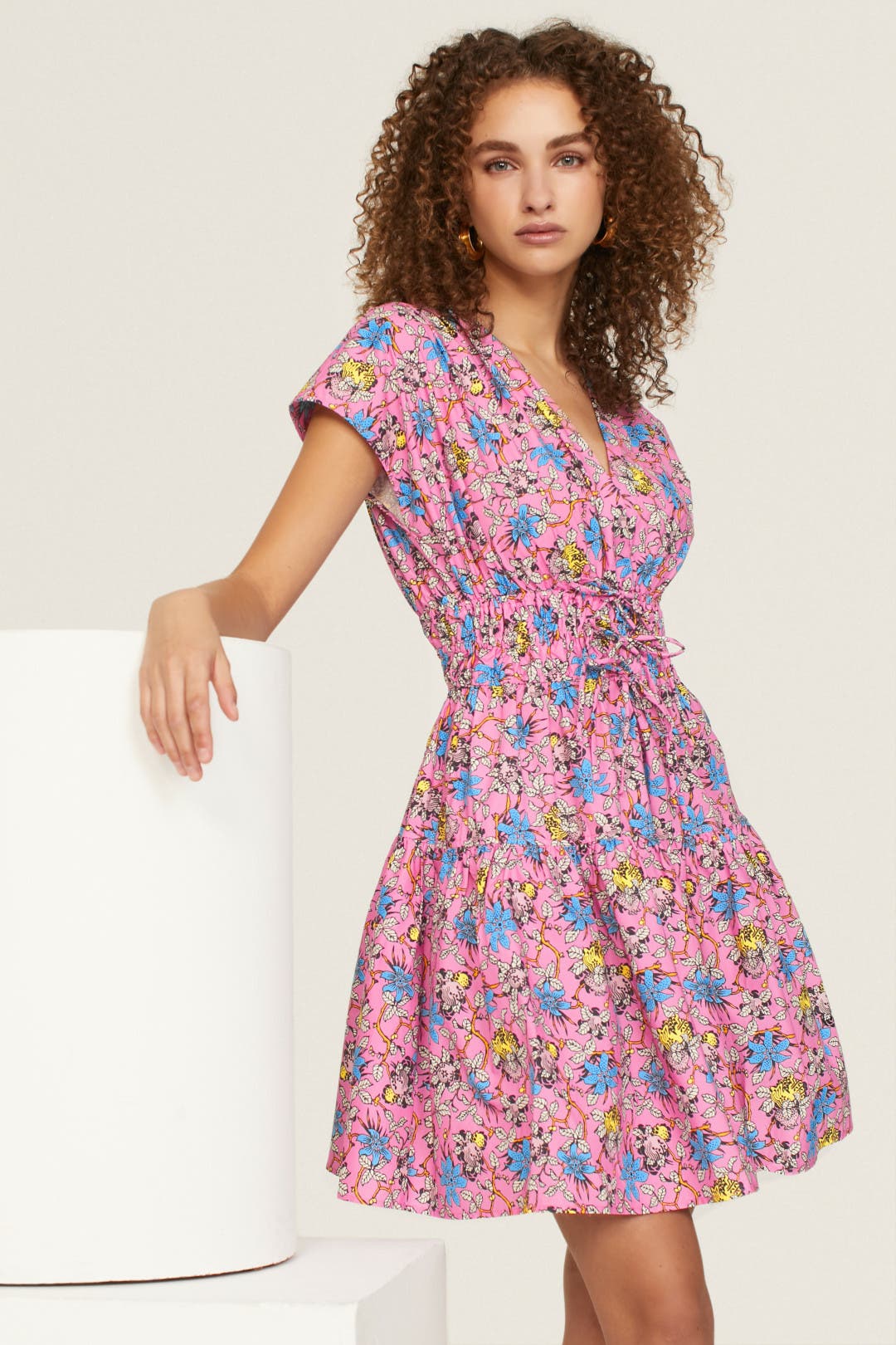 Floral Tie Waist Dress by Derek Lam 10 Crosby x RTR | Rent the Runway