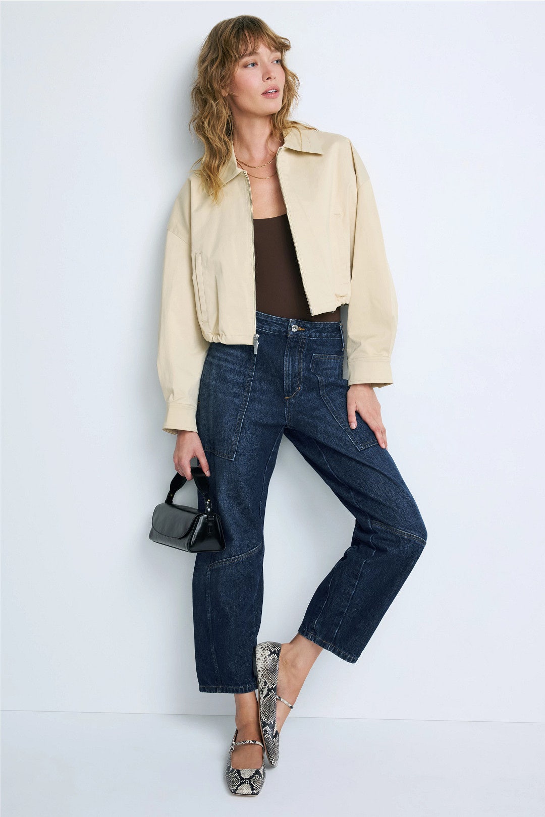 Krista Big Pocket Barrel Jeans by Joe's Jeans 3