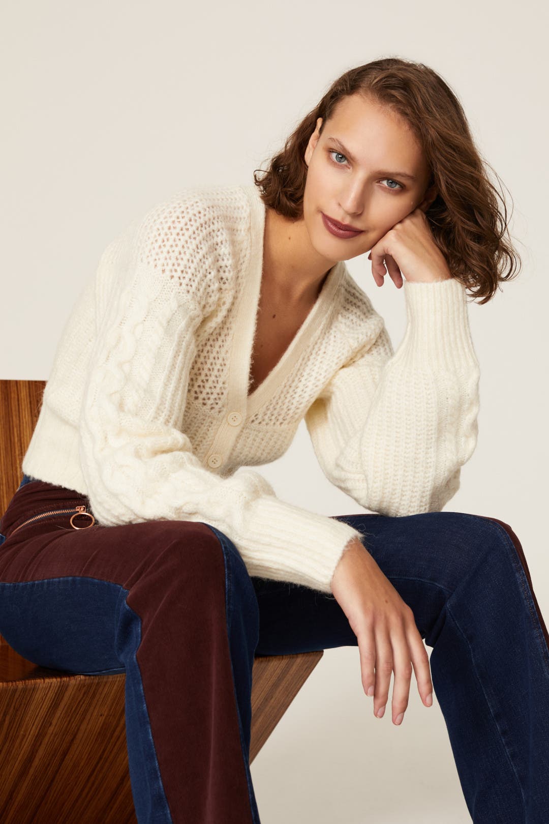 Camilla Cable Knit Cardigan by Nicholas | Rent the Runway
