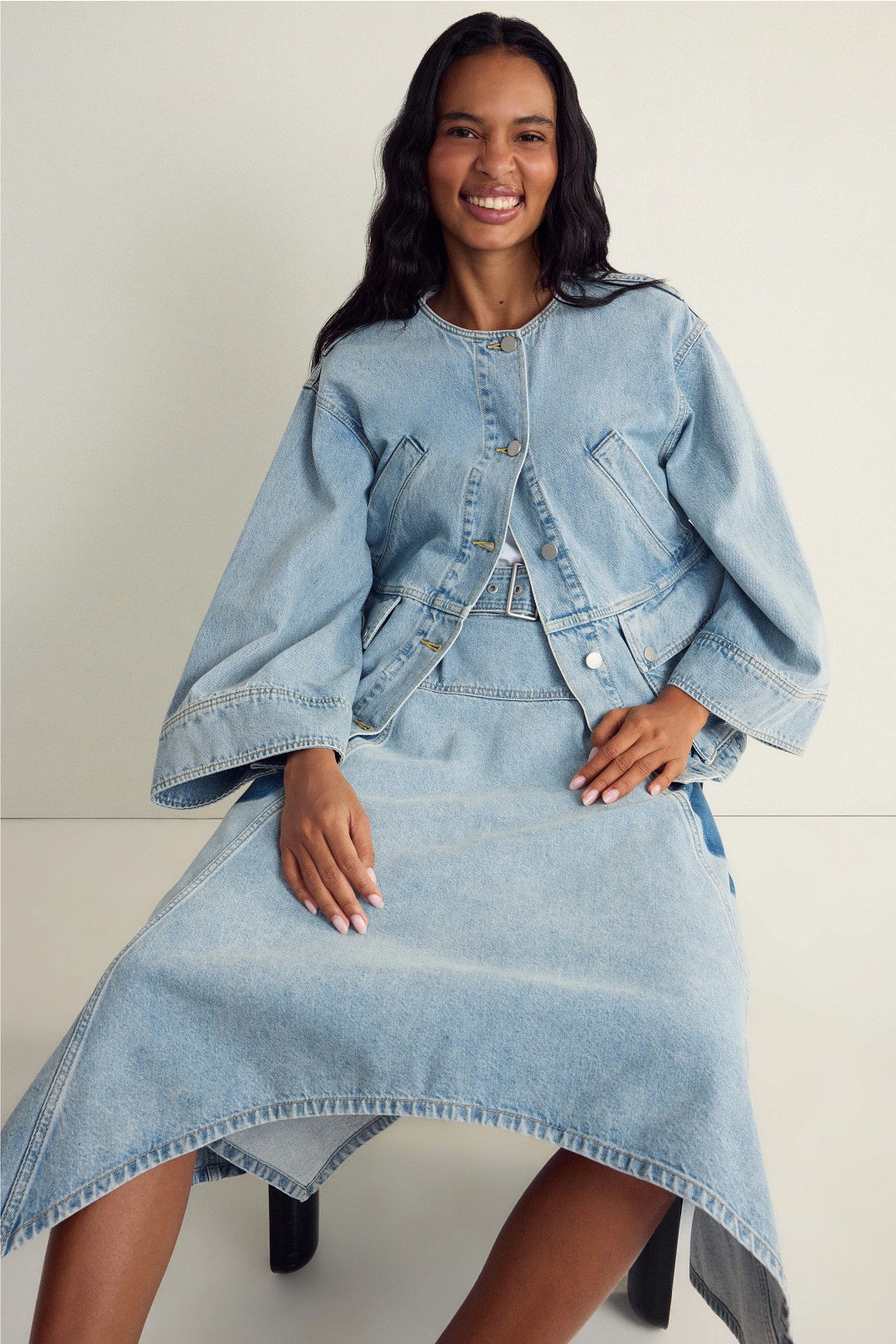 Ghost Patch Belted Midi Skirt by 3.1 Phillip Lim 3