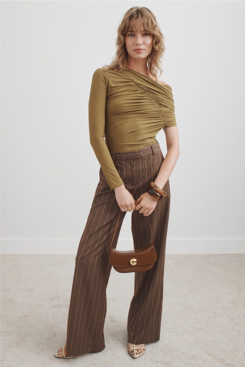 Carter Mid Rise Pant by Reformation - Photo 3