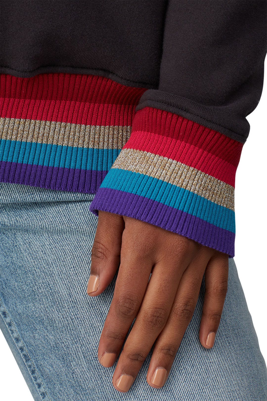 Rainbow Classic Sweatshirt by Spiritual Gangster 3