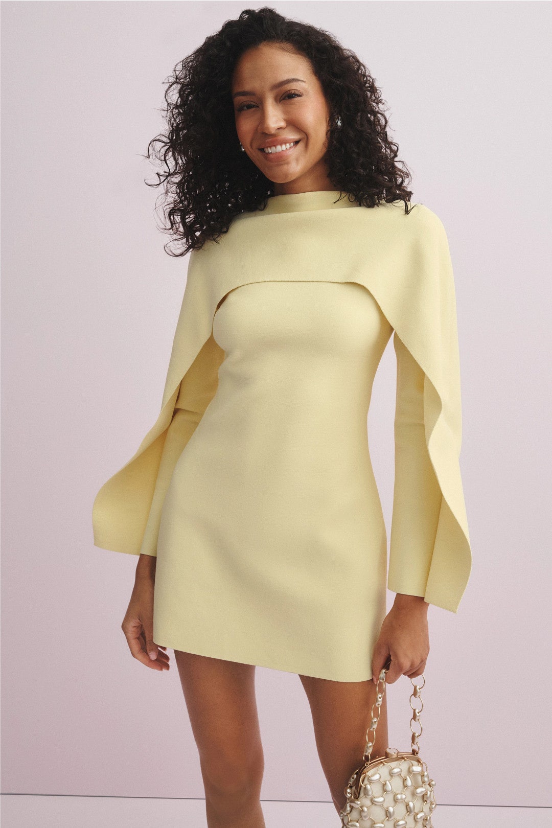 Almina Wing Sleeve Mini Dress by Cult Gaia | Rent the Runway
