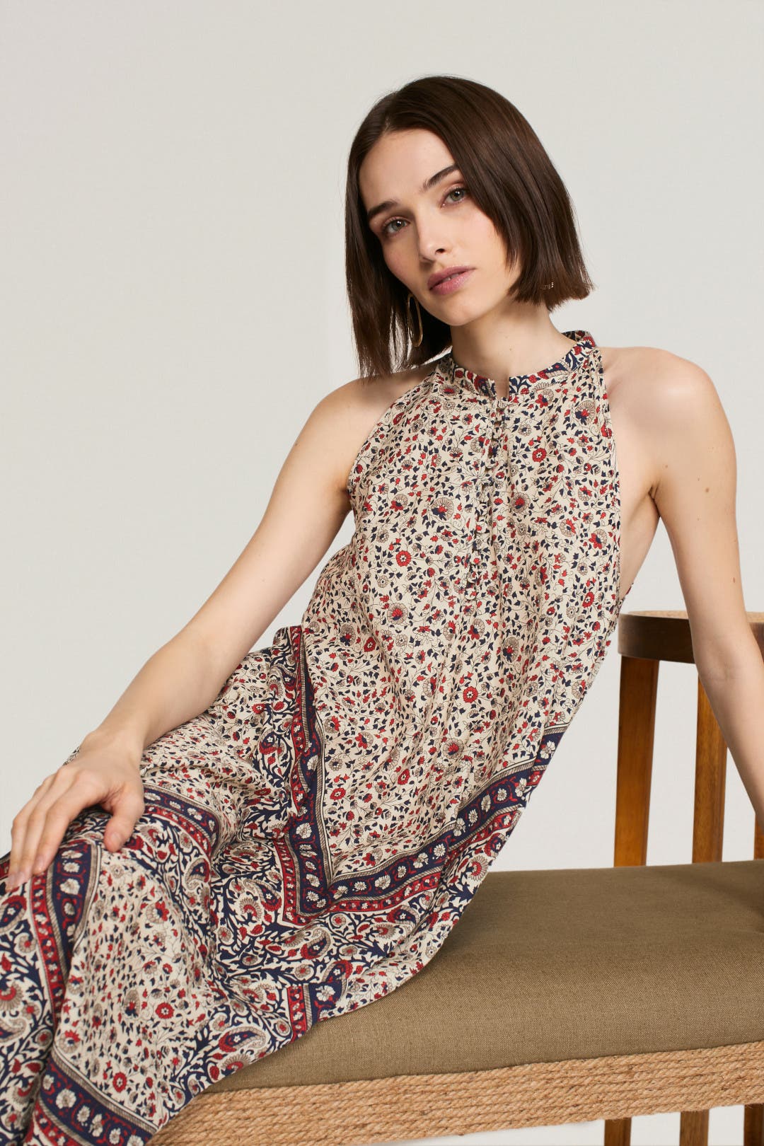 【新品】Estella.K Rosetta Floral Dress Rosetta Floral Dress -Black- – Estella.K