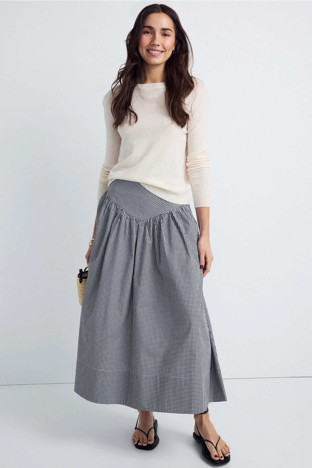 A-Line Poplin Skirt by Ronny Kobo x RTR 3